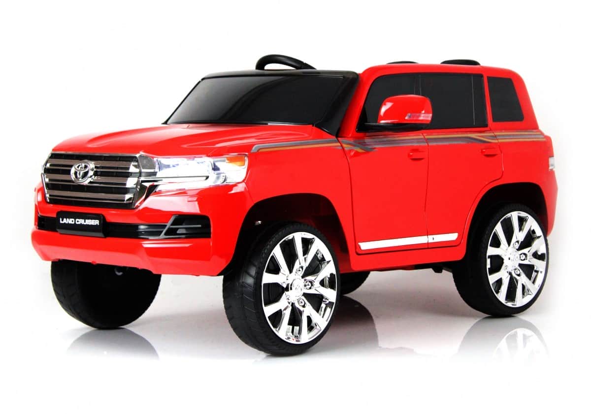 картинка Детский электромобиль Toyota Land Cruiser 200 (JJ2022) красный глянец 