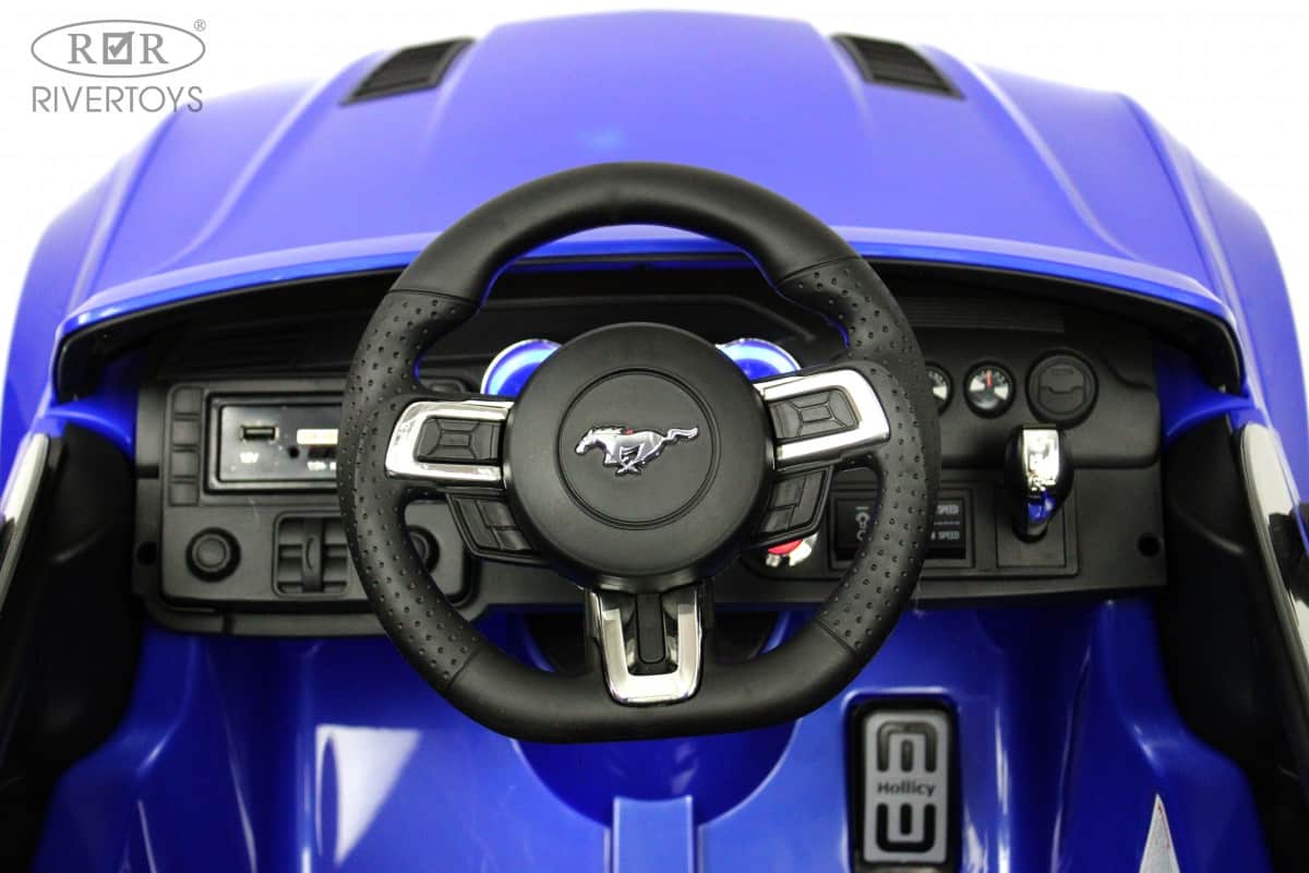 картинка Детский электромобиль Ford Mustang GT (A222MP) синий 