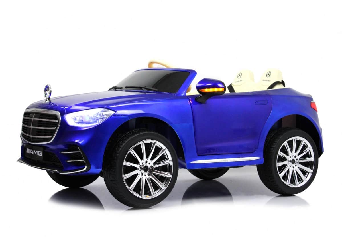 картинка Детский электромобиль М333БХ 4WD синий глянец 