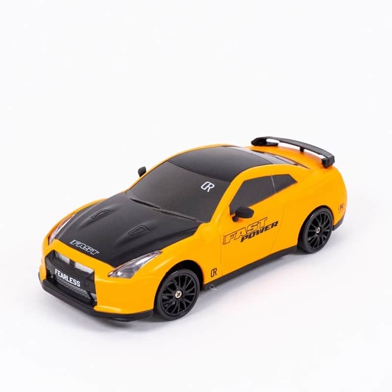 картинка Радиоуправляемая машина для дрифта Nissan GT-R (19 см, 15 км/ч, сменные колеса, фишки) - SC24A02 