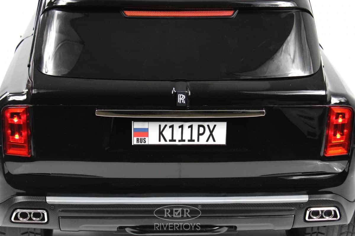 картинка Детский электромобиль K111PX черный глянец 