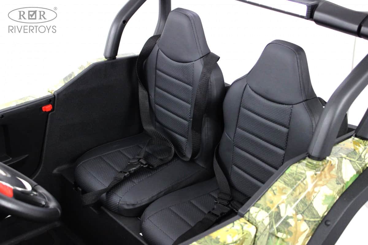 картинка Детский электромобиль P333PP (Buggy) зеленый камуфляж 