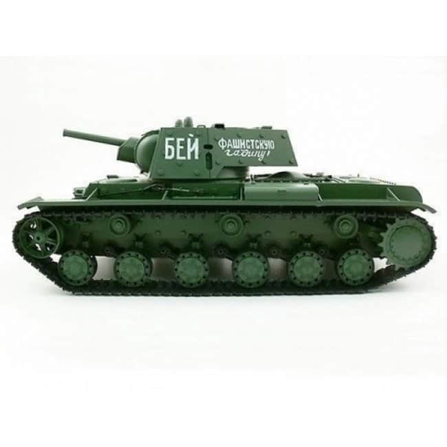 картинка Радиоуправляемый танк Heng Long Russia КВ-1 1:16 (ИК+Пневмо) 2.4G - 3878-1 V6.0 