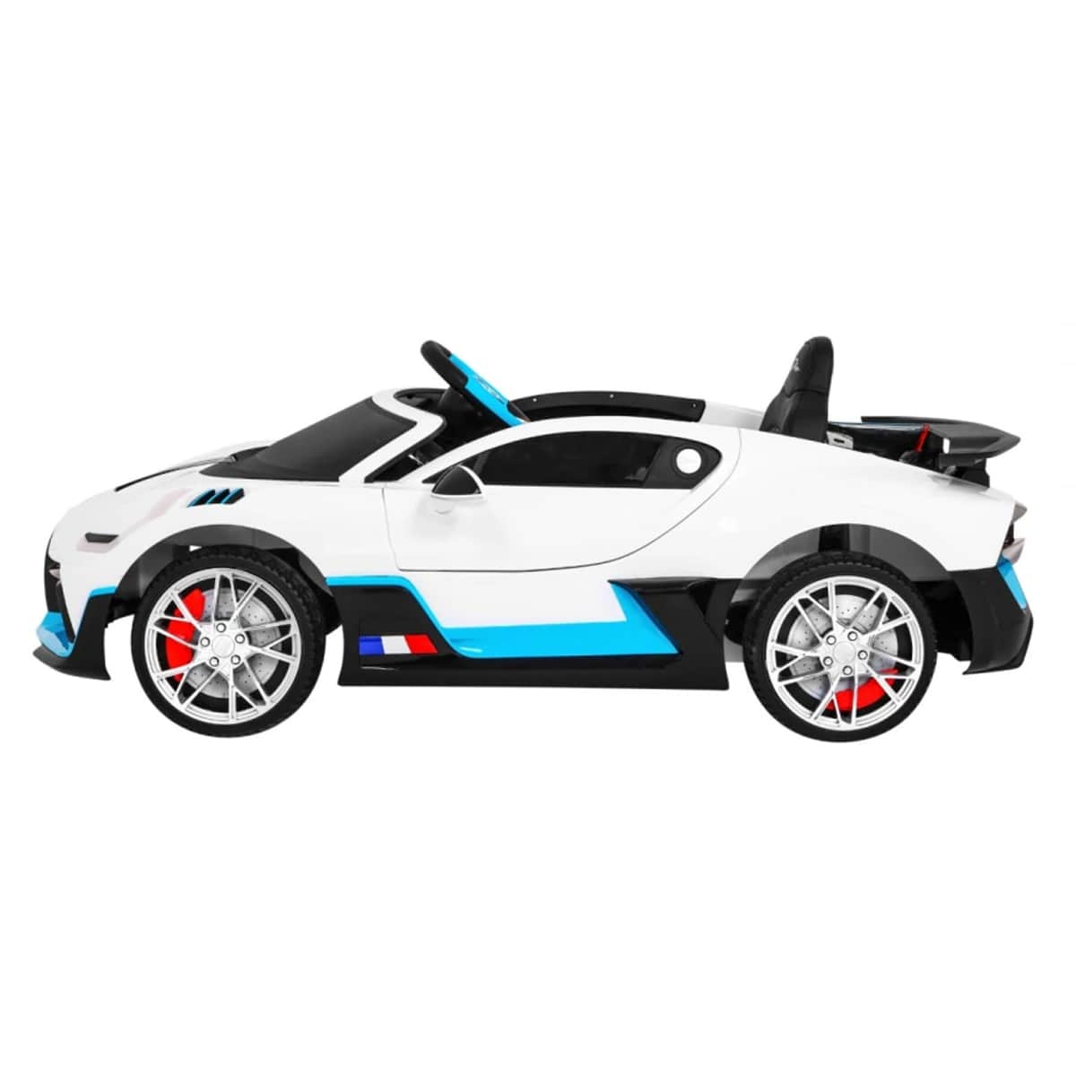 картинка Детский электромобиль Bugatti Divo (белый лак, 12V) - HL338 