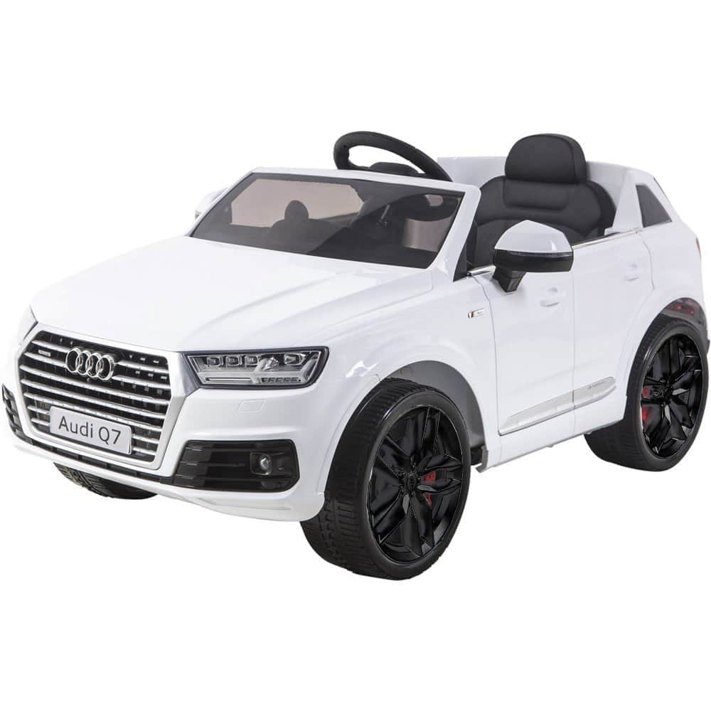картинка Детский электромобиль Audi Q7 LUXURY 2.4G - White - HL159-LUX-W 