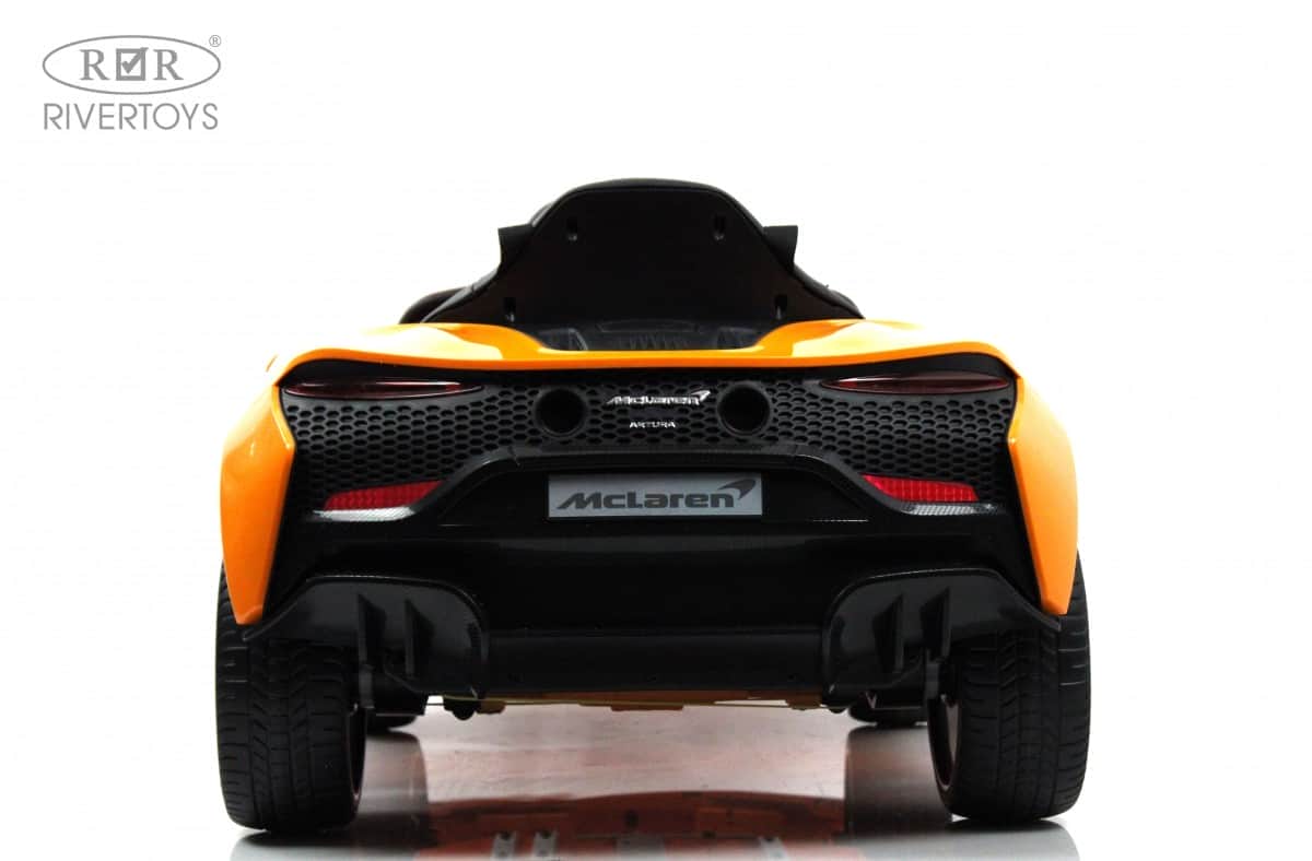 картинка Детский электромобиль McLaren Artura (P888BP) оранжевый 