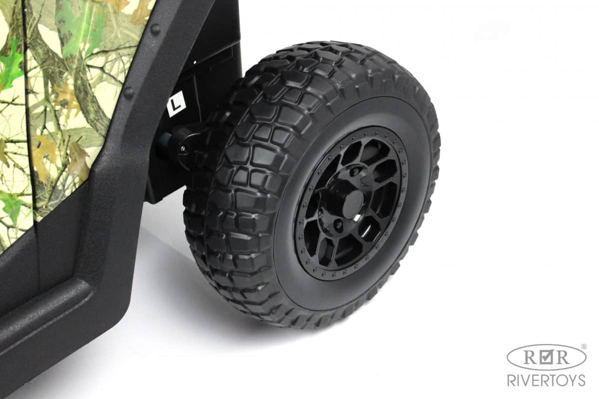 картинка Детский электромобиль P333PP (Buggy) зеленый камуфляж 