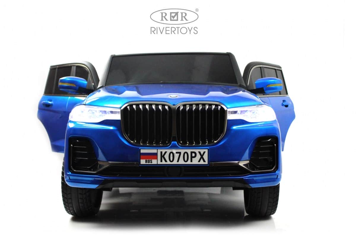 картинка Детский электромобиль K070PX синий глянец 