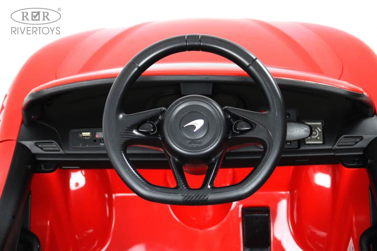 картинка Детский электромобиль McLaren Artura (P888BP) красный 