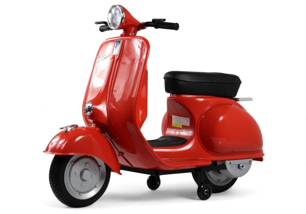 картинка Детский электроскутер VESPA (M888MM) красный 