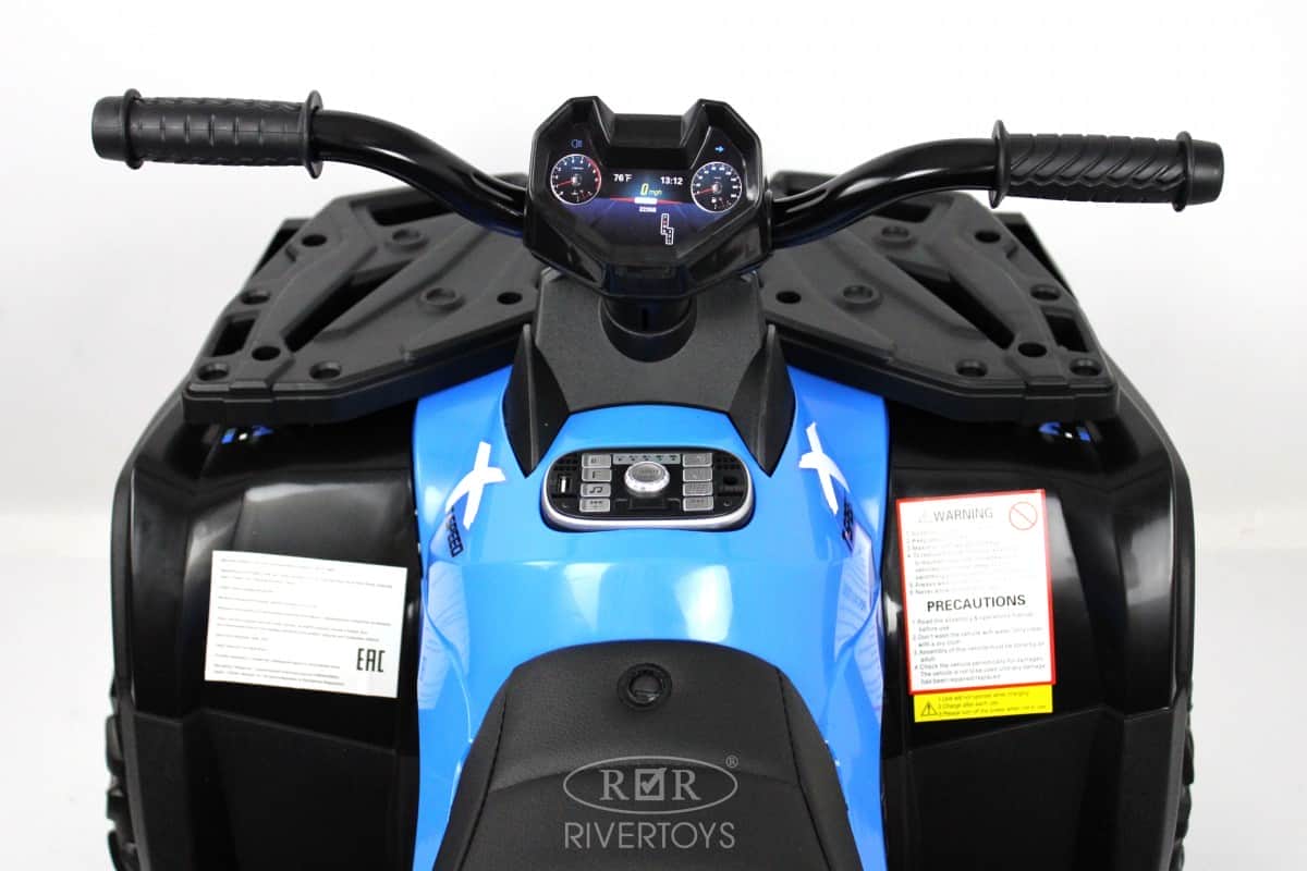 картинка Детский электроквадроцикл T001TT 4WD синий 