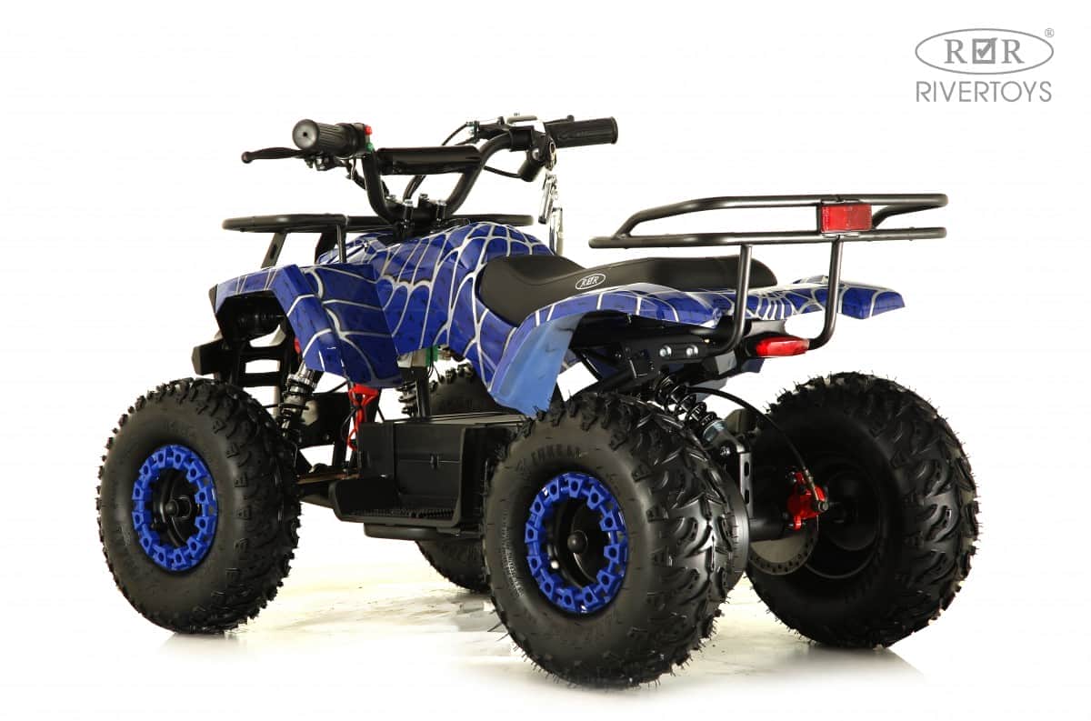 картинка Детский электроквадроцикл TIKI LUX синий Spider 