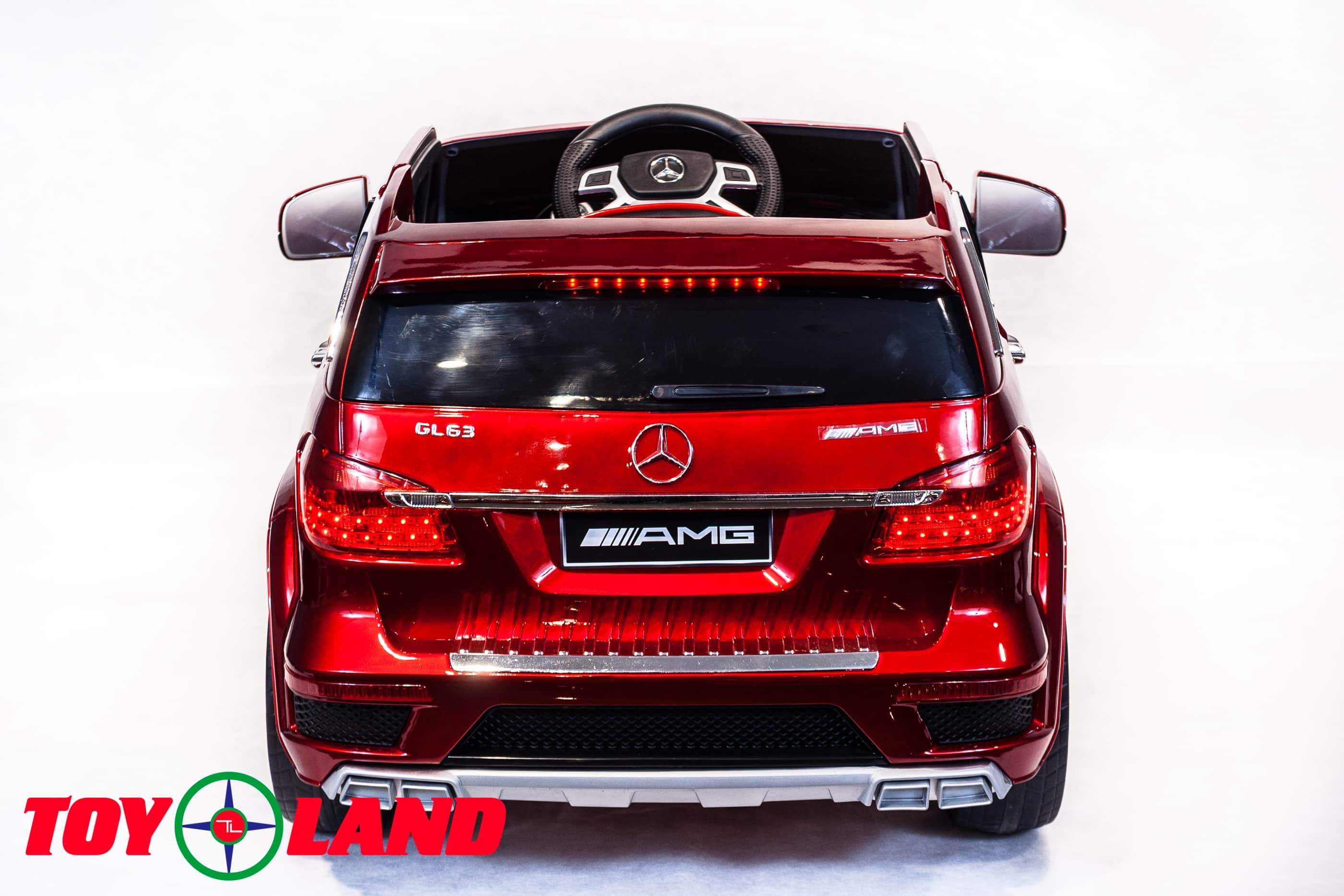 картинка Джип Mercedes Benz GL 63 Красный краска 
