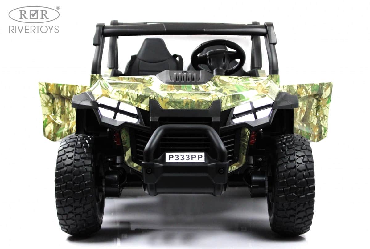 картинка Детский электромобиль P333PP (Buggy) зеленый камуфляж 