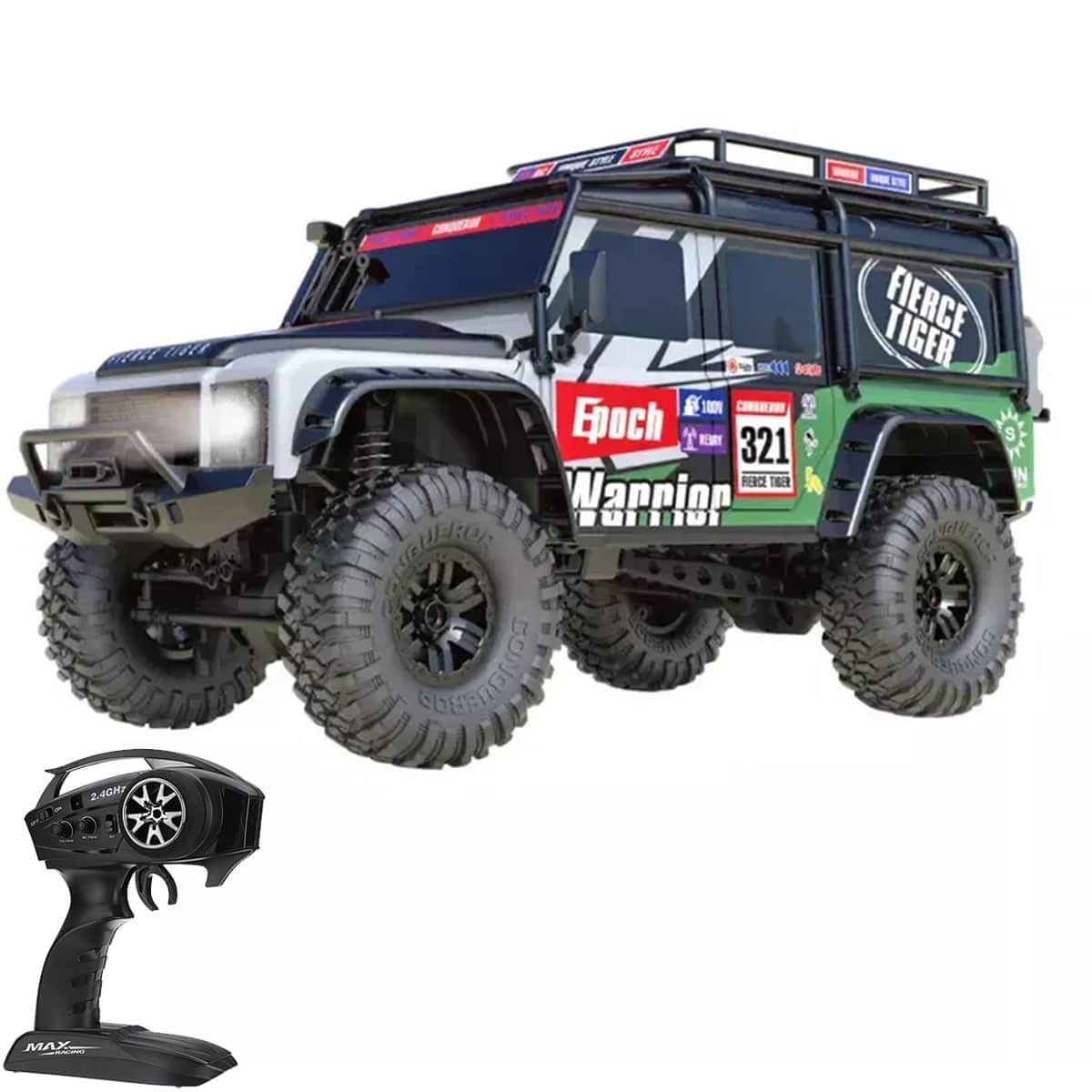 картинка Радиоуправляемый краулер HB Fierce Tiger (47.4 см, 4WD, 1:10) - HB-ZP1006 