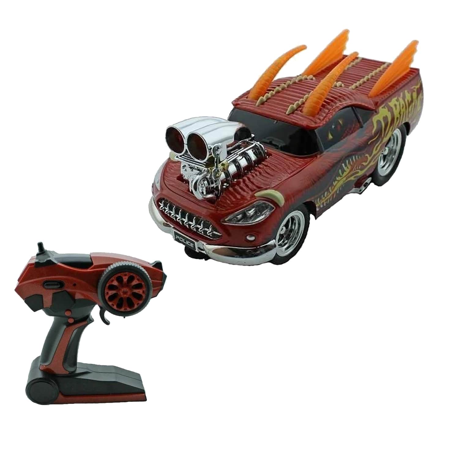 картинка Радиоуправляемая машина Дракон из серии Muscle Car (свет, звук, 1:16) - MK8128B 