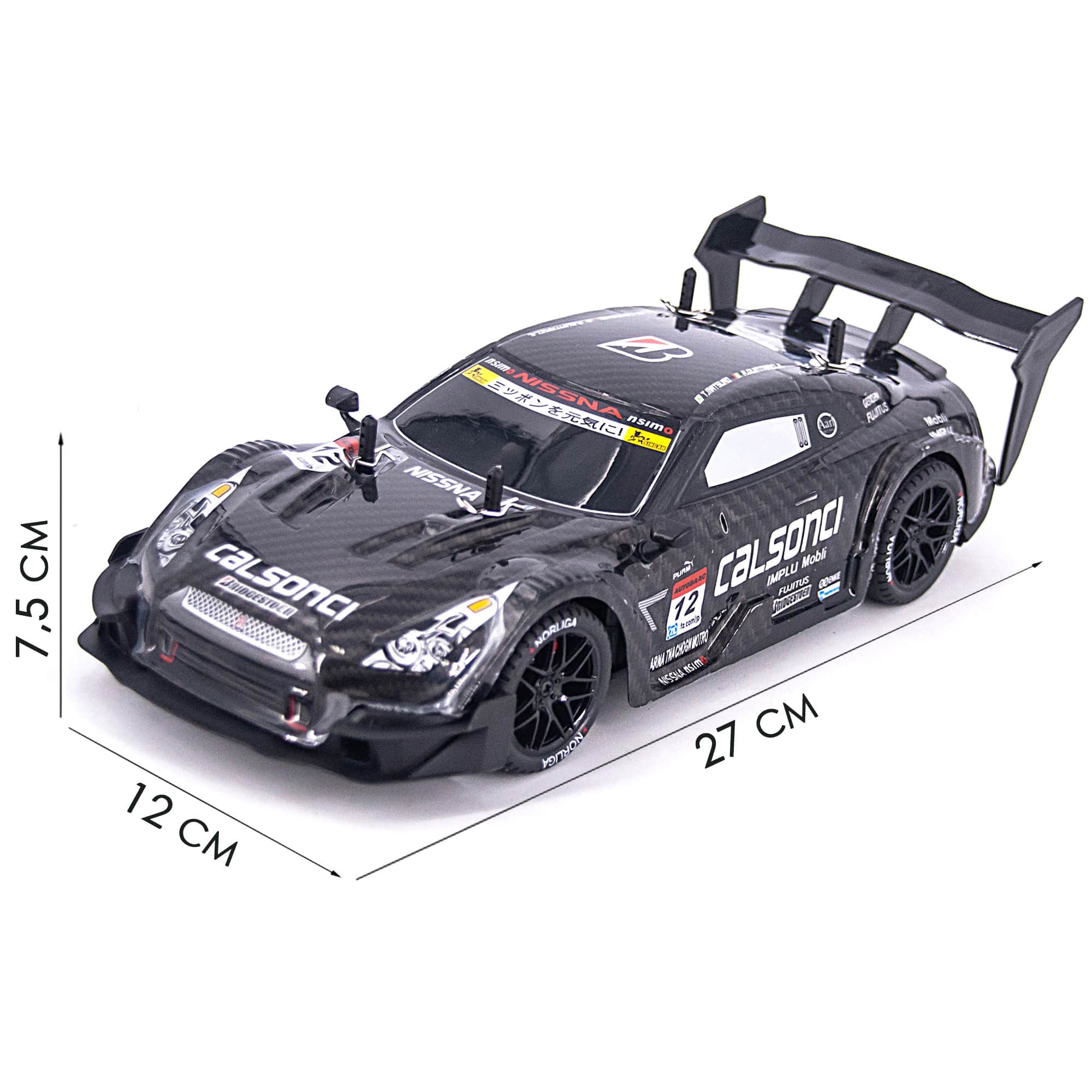 картинка Радиоуправляемая машина для дрифта Nissan GTR R35 4WD 1:14 - RC-18A 
