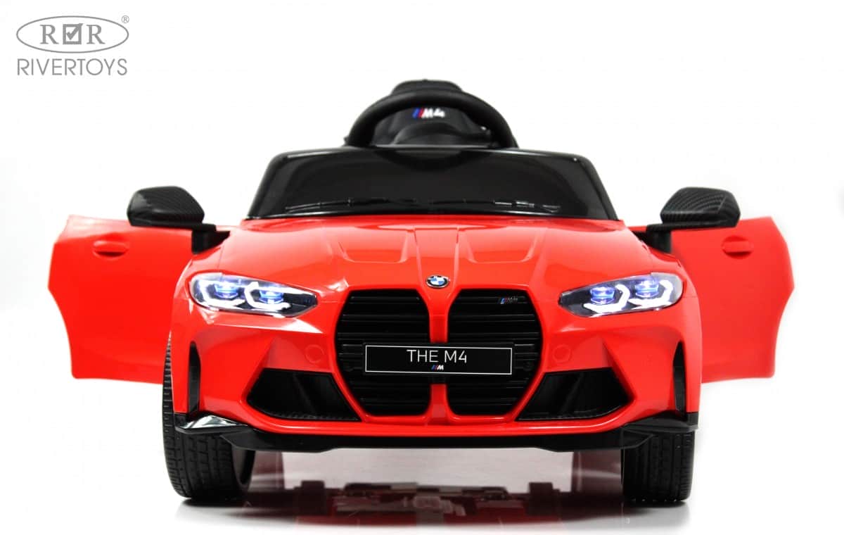 картинка Детский электромобиль BMW M4 (A004AA) красный 