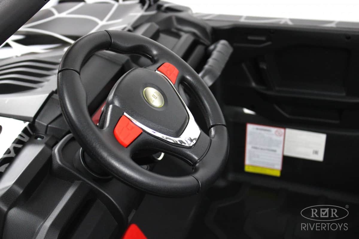 картинка Детский электромобиль P333PP (Buggy) черный Spider 