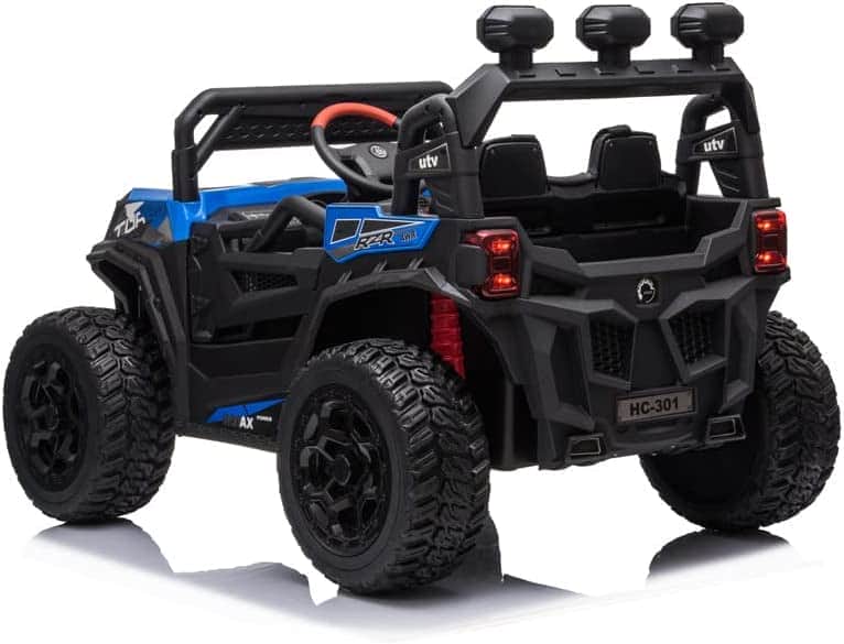 картинка Детский электромобиль Багги (полный привод, EVA, 12V) - HC-301-4WD-BLUE 