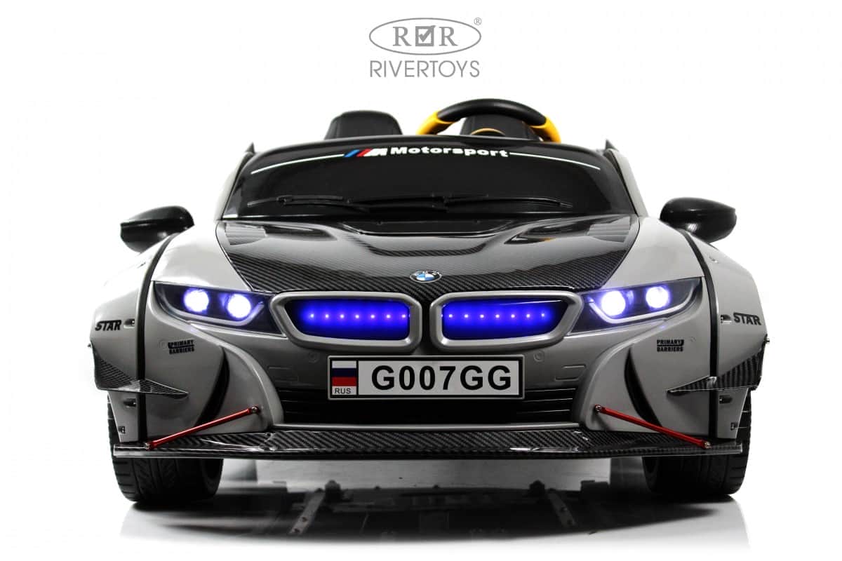 картинка Детский электромобиль G007GG серый 