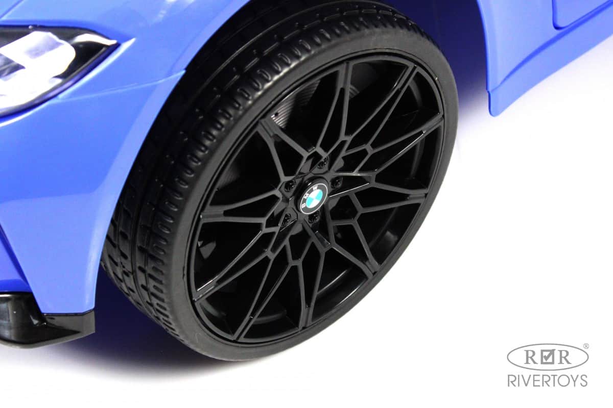 картинка Детский электромобиль BMW M4 (A004AA) синий 