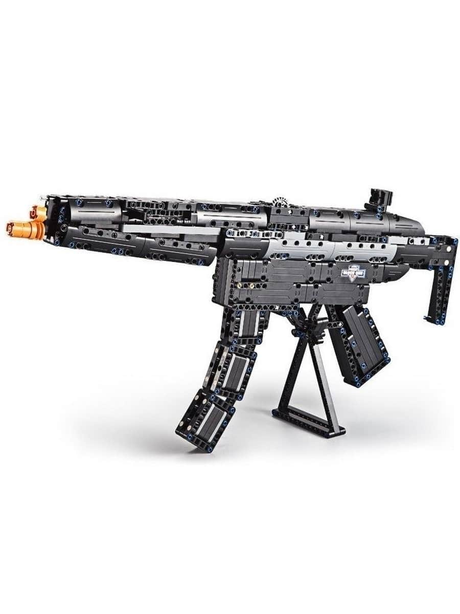 картинка Конструктор Cada deTech Пулемет MP5, 617 деталей - C81006W 