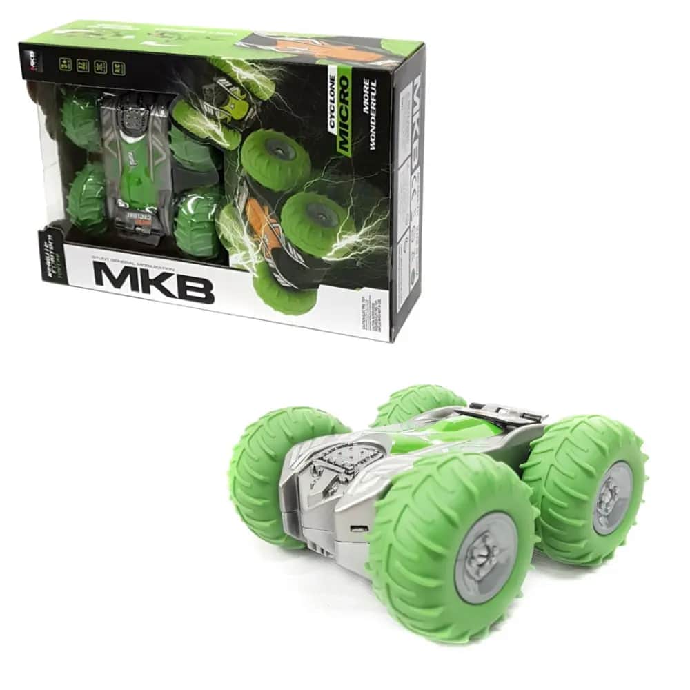 картинка Радиоуправляемая машинка-перевертыш Mekbao (зеленый, 4WD) -  5588-711-GREEN 