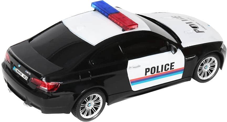 картинка Радиоуправляемая машина GK Racer BMW M3 Coupe POLICE масштаб 1:18 - 866-1803PB-BLACK 