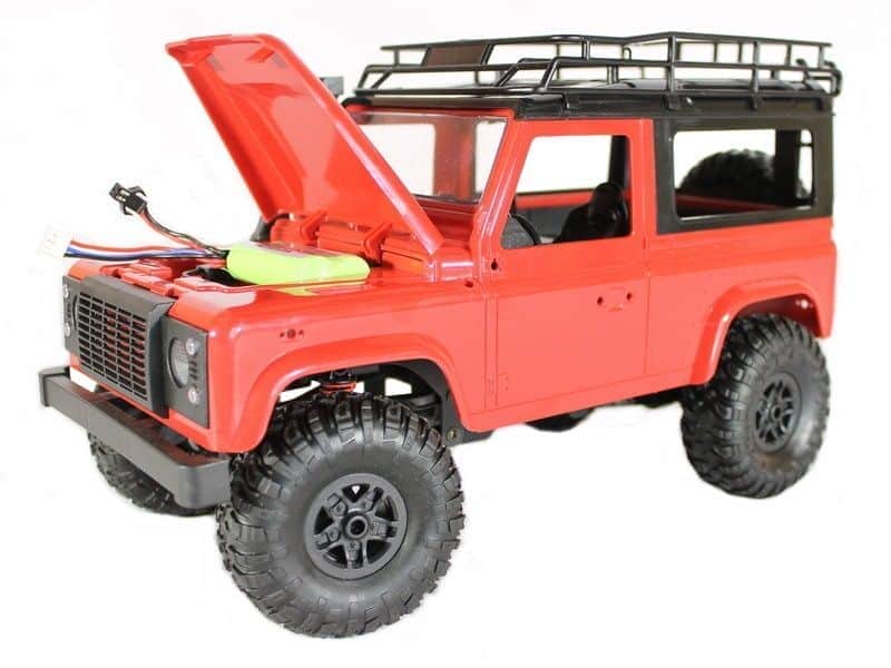 картинка Радиоуправляемый внедорожник Land Rover Defender 4WD 1:12 - MN-90-RED 