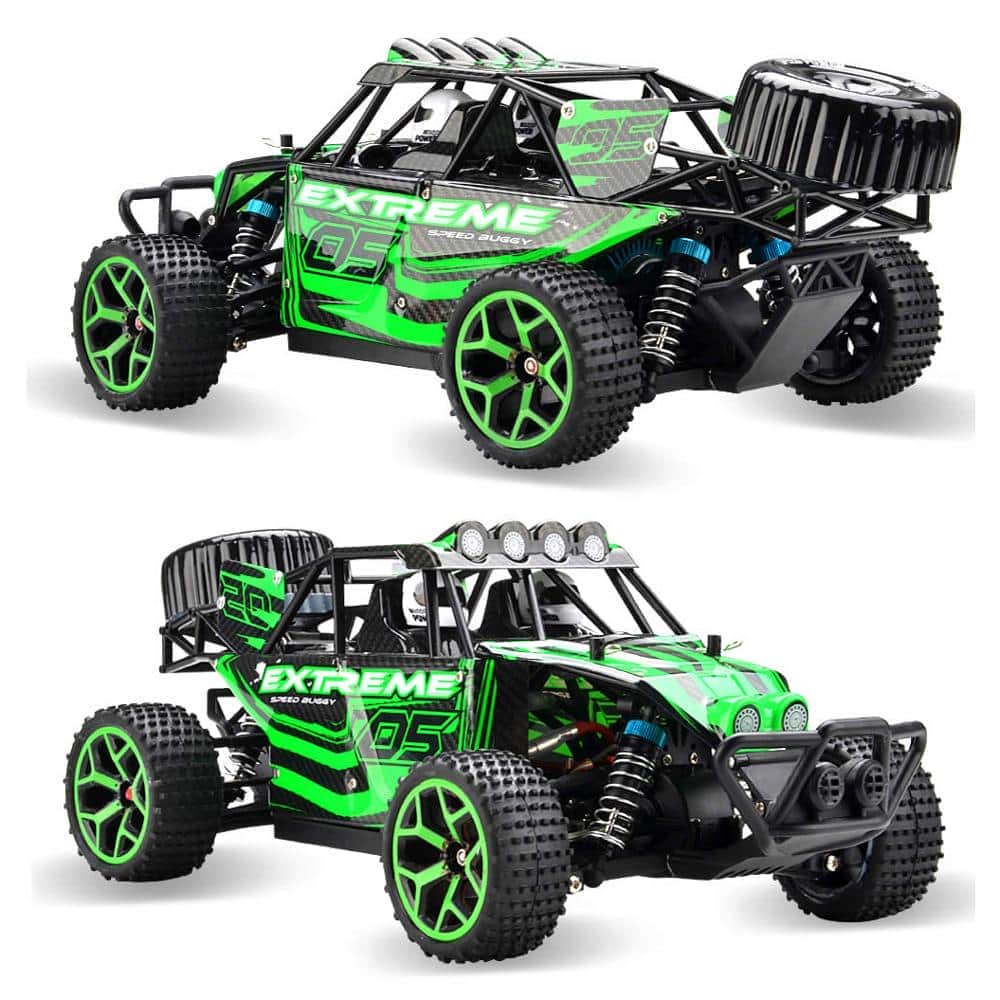 картинка Радиоуправляемая багги X-Night GREEN 4WD 1:18 - 333-GS02B-G 