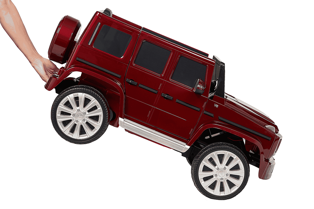картинка Джип Mercedes Benz G500 Красный краска 