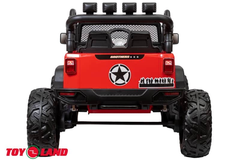 картинка Джип Jeep 12V 4х4 JC666 Красный 