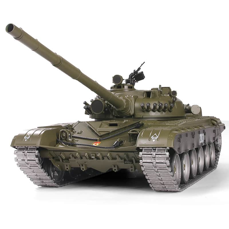 картинка Радиоуправляемый танк Heng Long Russian T-72 PRO 1:16 (ИК+Пневмо) 2.4G - 3939-1PRO-MS V6.0 