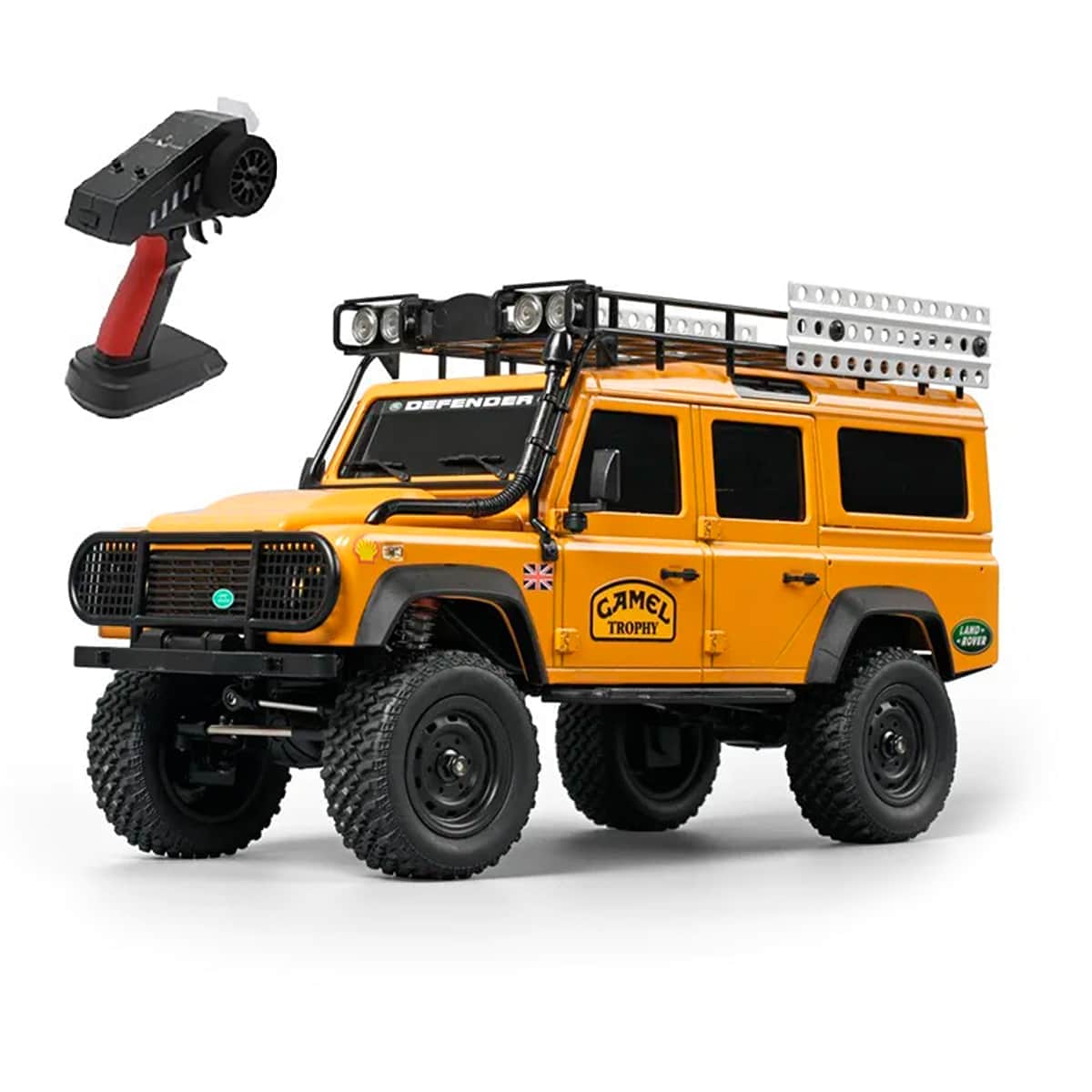 картинка Радиоуправляемый внедорожник Land Rover Defender 4WD 1:18 - MN-111-YELLOW 