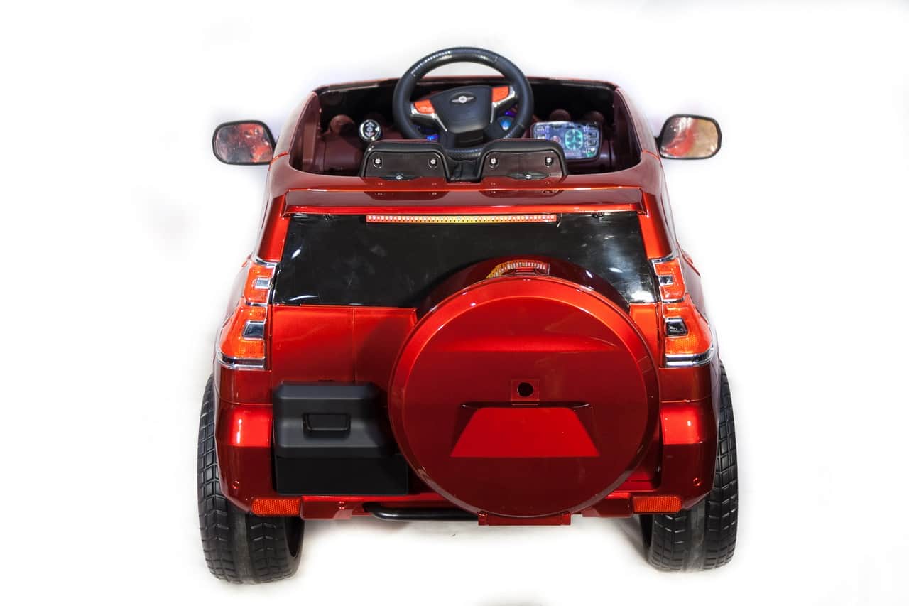 картинка Джип Toyota Prado 5637 Красный краска 