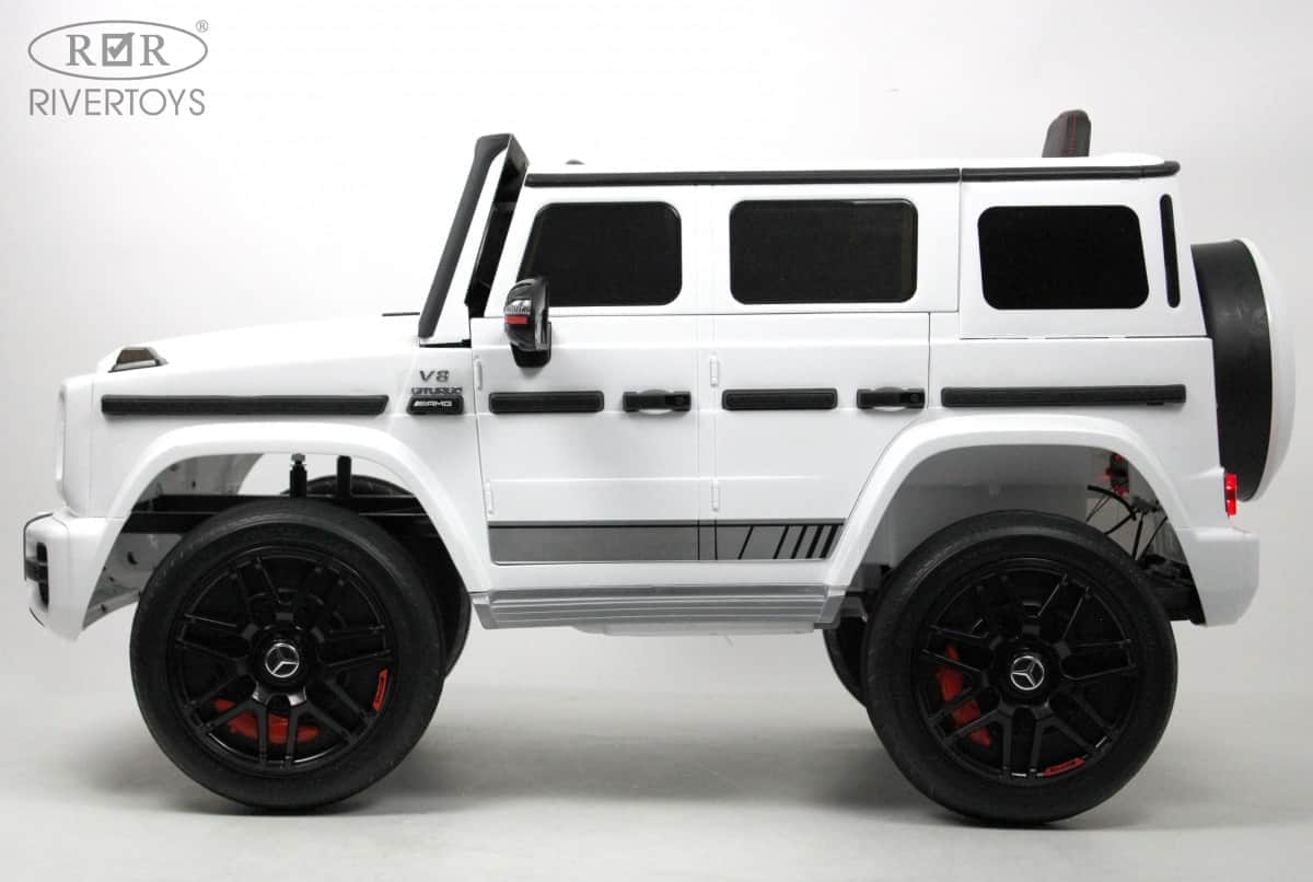 картинка Детский электромобиль Mercedes-Benz G63 (K999KK) белый 