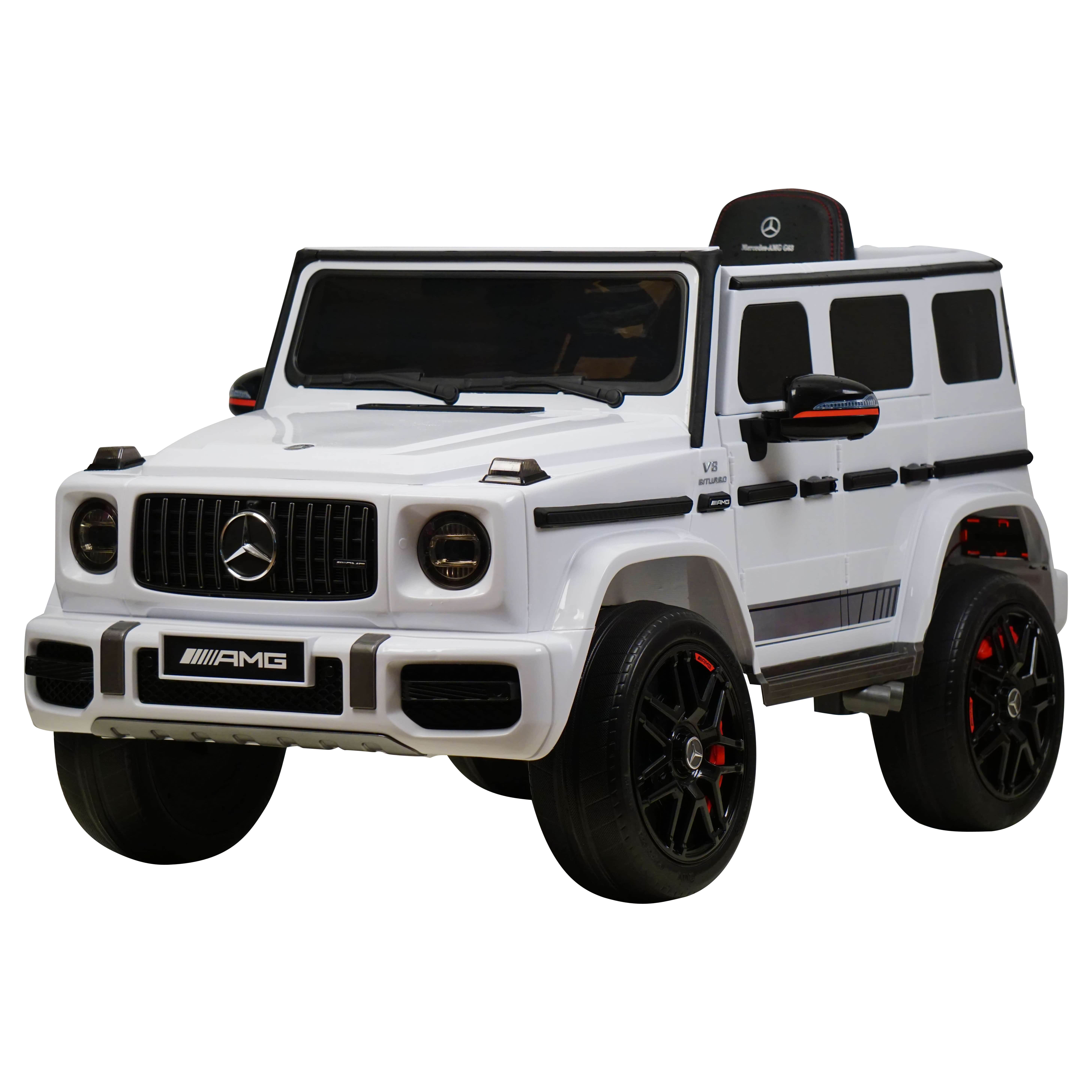 картинка Электромобиль Mercedes-Benz G63 AMG 12V с высокой дверью - BBH-0002H-WHITE 