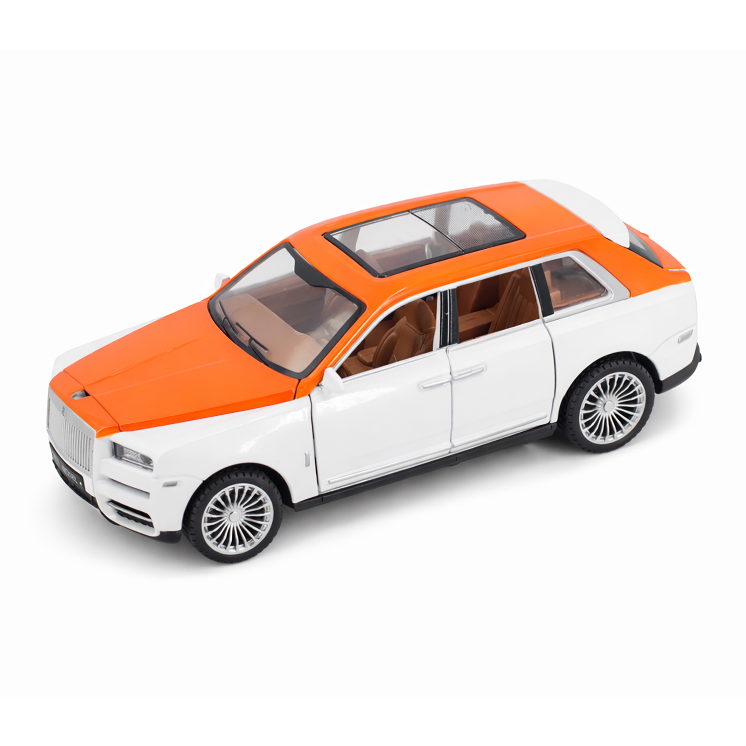 картинка Радиоуправляемая металлическая машина Rolls-Royce Cullinan 1:22 - HCL-3806-WHITE 