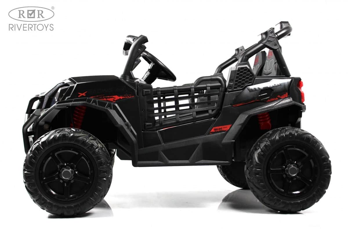 картинка Детский электромобиль K777KK 4WD черный 