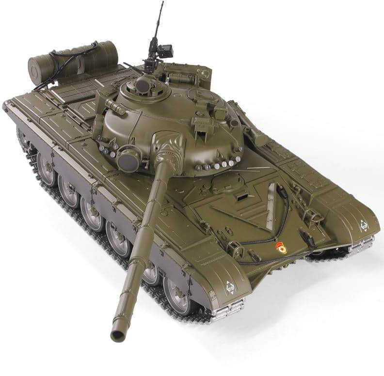 картинка Радиоуправляемый танк Heng Long Т-72 MS version V7.0 масштаб 1:16 RTR 2.4GHz - 3939-1UpgA 