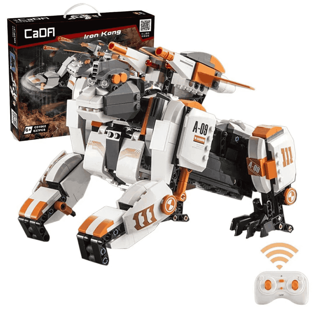 картинка Радиоуправляемый конструктор CADA робот Iron Kong, 637 элементов - C51062W 