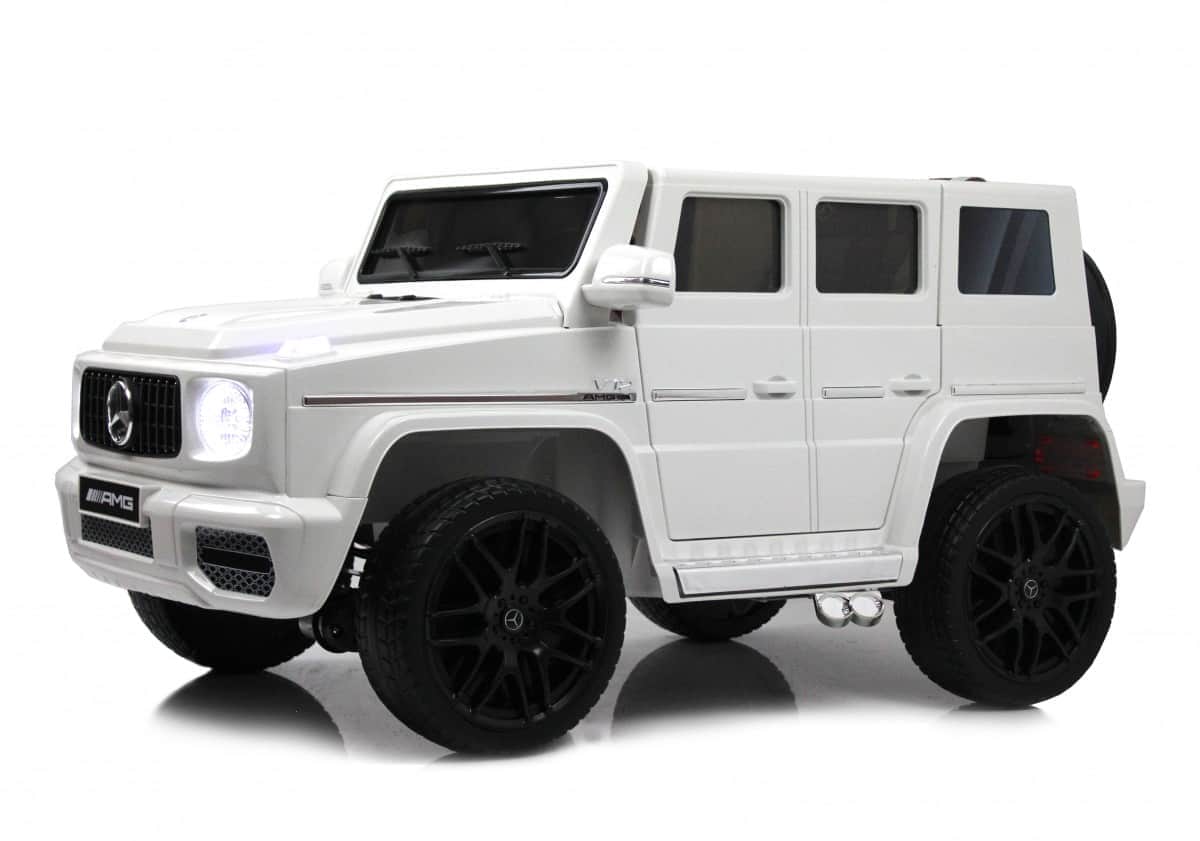 картинка Детский электромобиль Mercedes-Benz G65 (E111EE) белый 