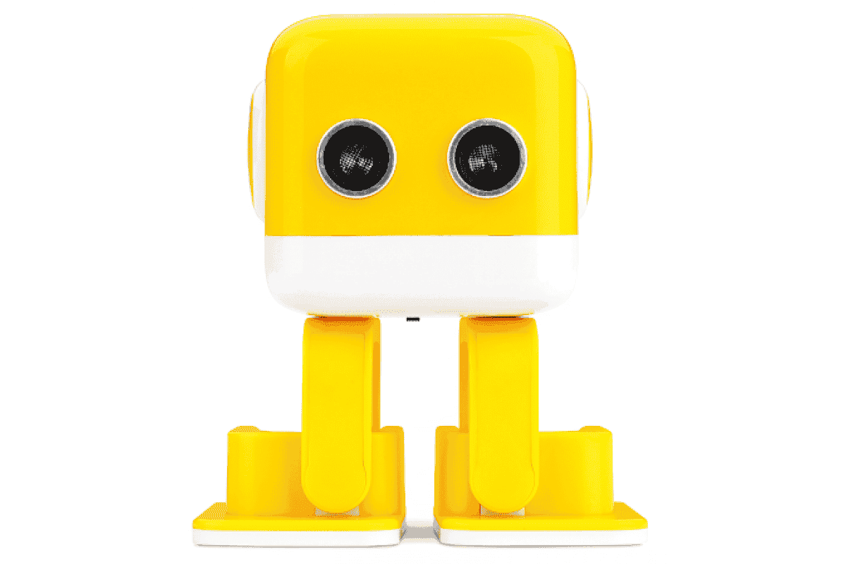 картинка Интеллектуальный танцующий робот WLtoys Cubee F9 Yellow APP - WLT-F9 
