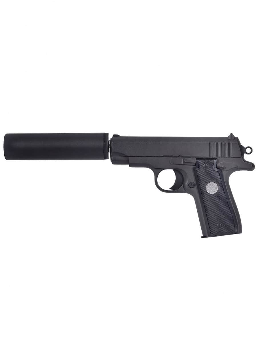 картинка Пистолет металлический Colt Commander (пневматика, 27,5 см) - G.2A 