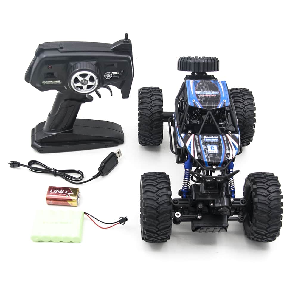 картинка Радиоуправляемый краулер MZ Blue Climbing Car 1:14 2.4G - MZ-2838-B 