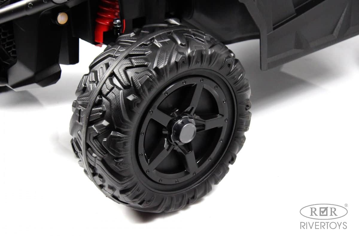 картинка Детский электромобиль K777KK 4WD черный 
