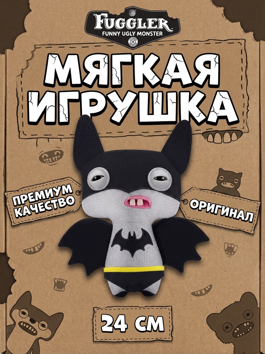 картинка Игрушка мягкая FUGGLER Бэтмен - 15709D 