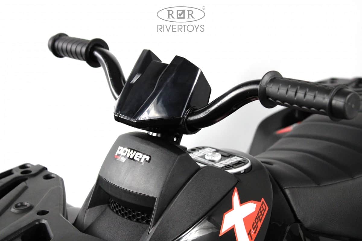 картинка Детский электроквадроцикл T001TT 4WD черный 