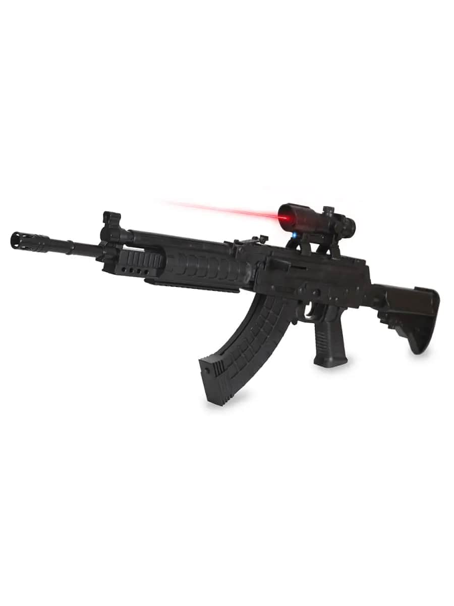 картинка Детский автомат M775A (75см, пневматика, лазер, фонарик WB) - CS-M775A 